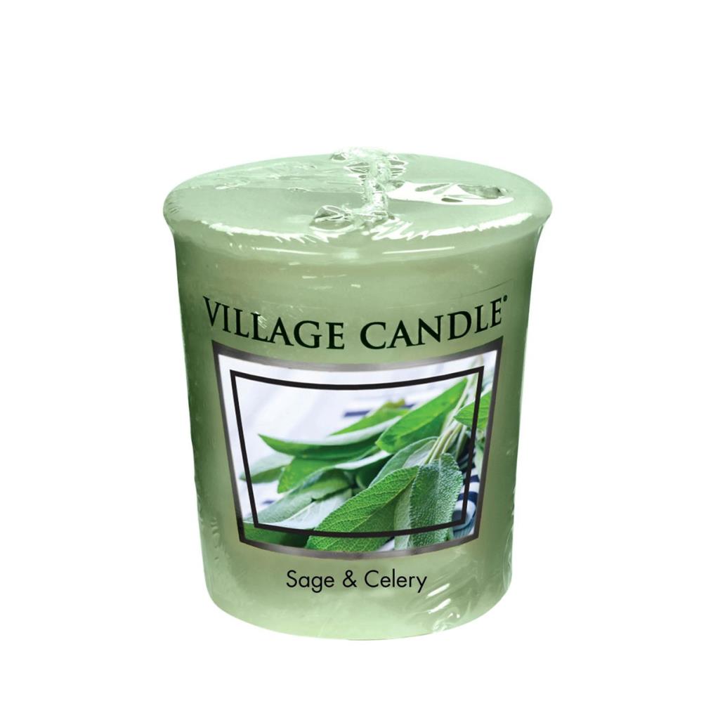 Village Candle Sage & Celery Votive Candle £2.33